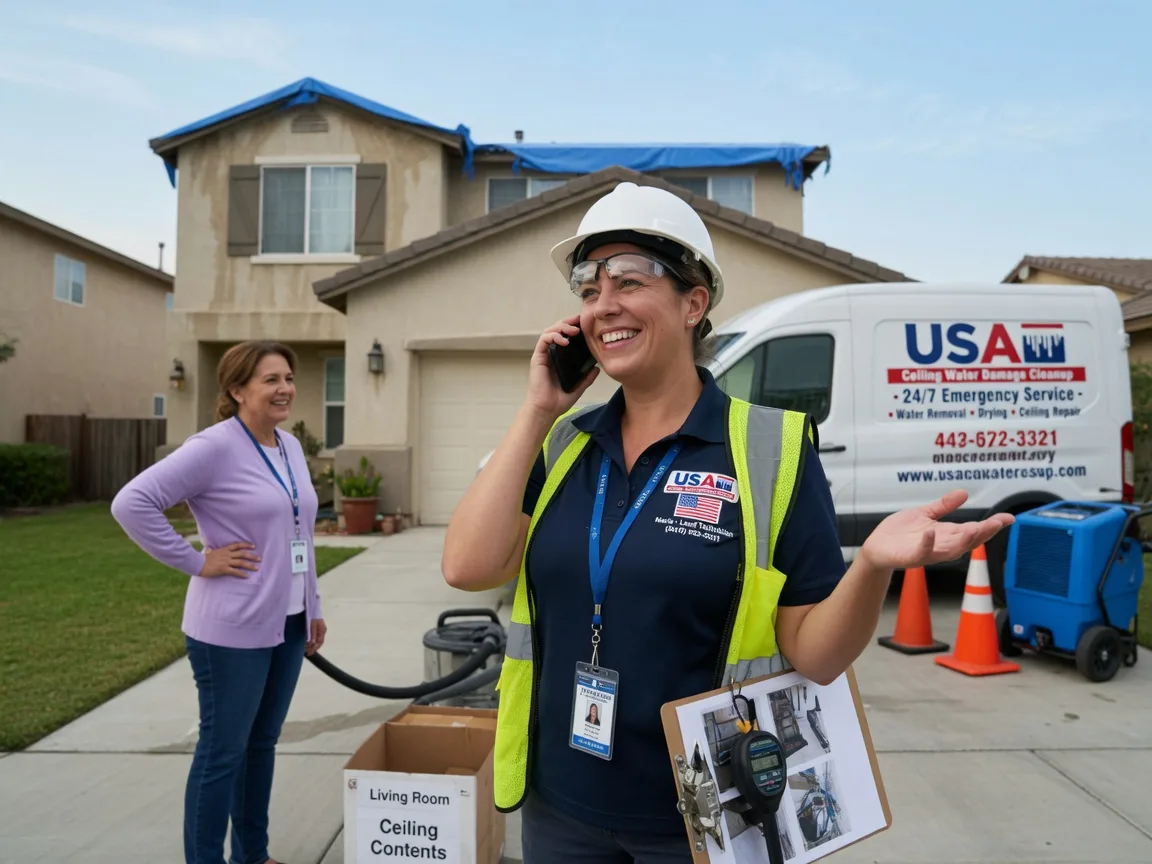 Ceiling Water Damage Restoration Ojai, CA FAQs